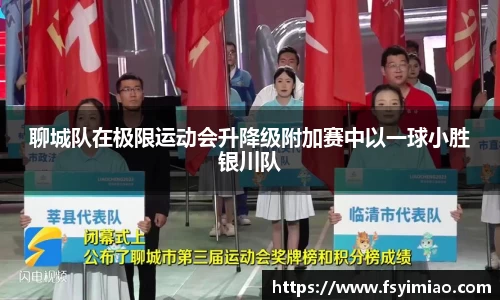 聊城队在极限运动会升降级附加赛中以一球小胜银川队